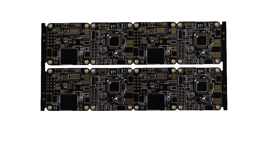 Four layer precision circuit board for automobile