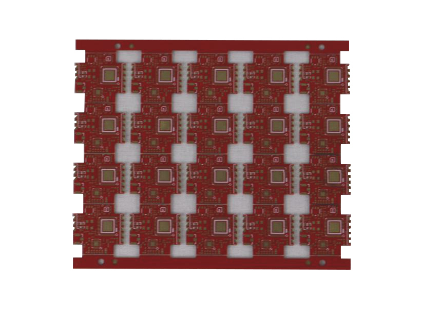 Four layer gold plate for power supply