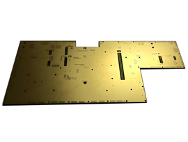 Whole plate sinking gold multilayer board
