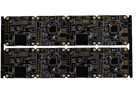 Four layer precision circuit board for automobile