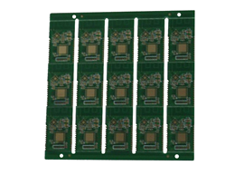 Medical double layer gold plate