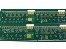 Twelve layer gold plate for industrial control
