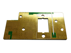 Rogers sinks gold PCB